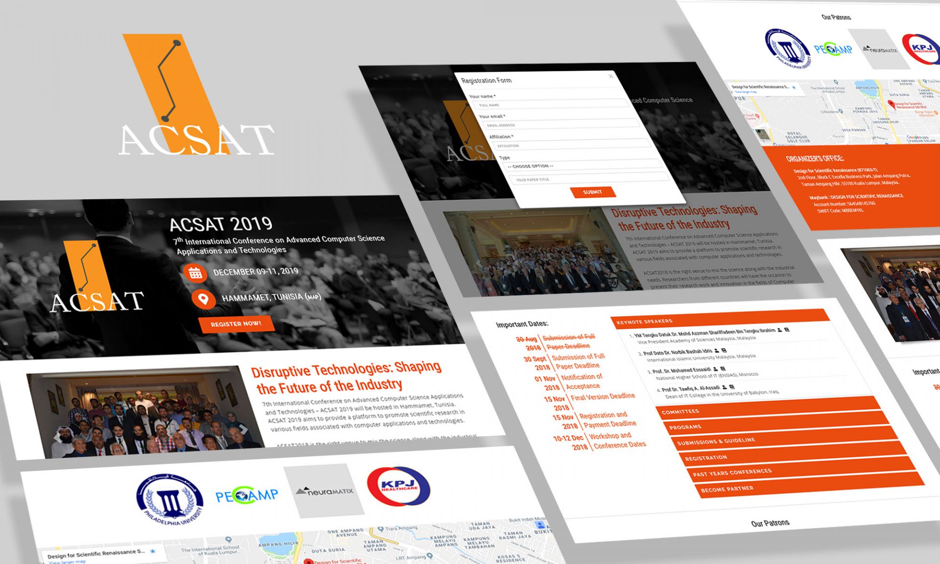 website design for scientific research