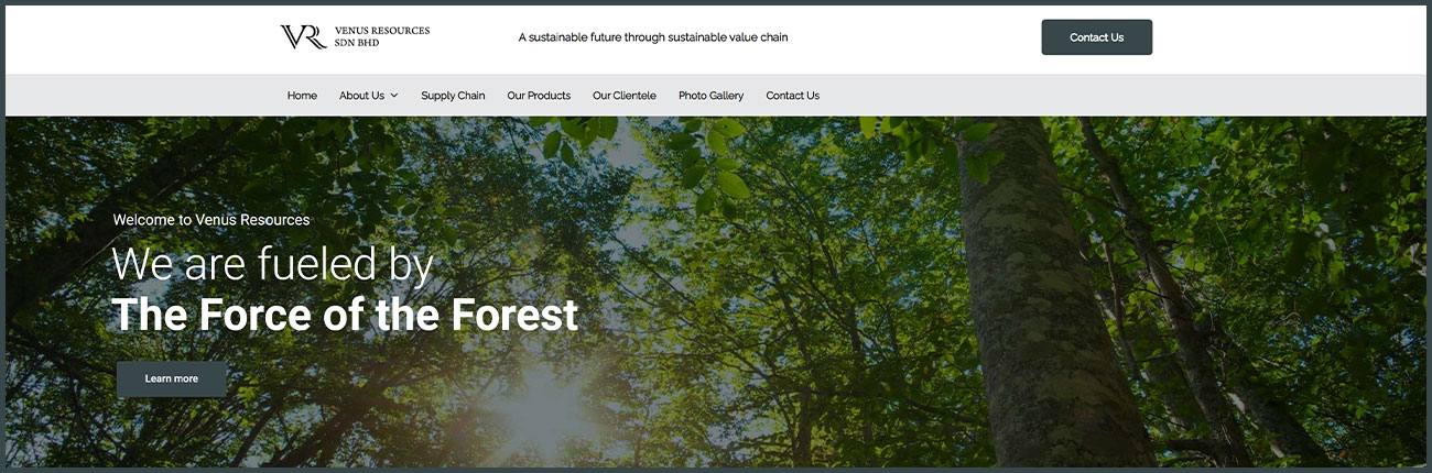 Venus Resources website Venus Resources website