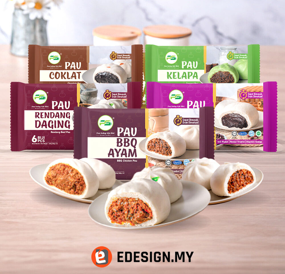 Packaging design for frozen food business in Selangor Malaysia